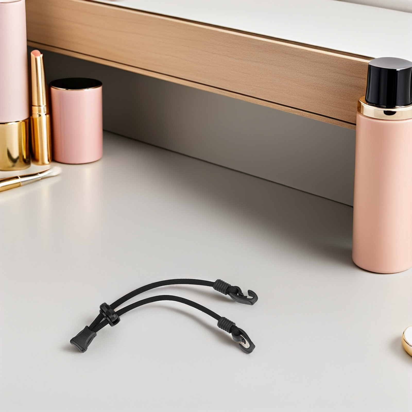 Mask Ear Saver Strap - 6個入り フェイスマスク用エクステンダー、滑り止め付きイヤーグリップストラップ、長時間の着用に快適な調整可能なマスク用ストラップ、オフィスや学校での使用に最適。