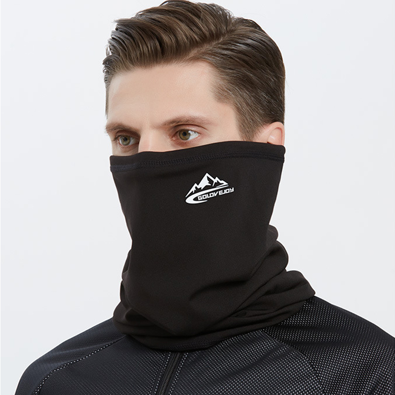 フリースネックバフ男性バンダナネックウォーマー冬防風チューブ - Respirator Half Face のレビューと価格