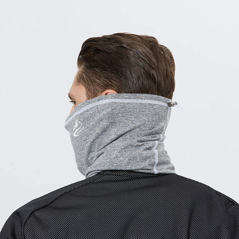 フリースネックバフ男性バンダナネックウォーマー冬防風チューブ - Respirator Half Face のレビューと価格