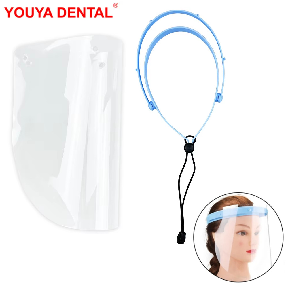 透明歯科保護フェイスシールド 1 棚 + 10 シールド調整 - Anti Pollution Mask のレビューと価格