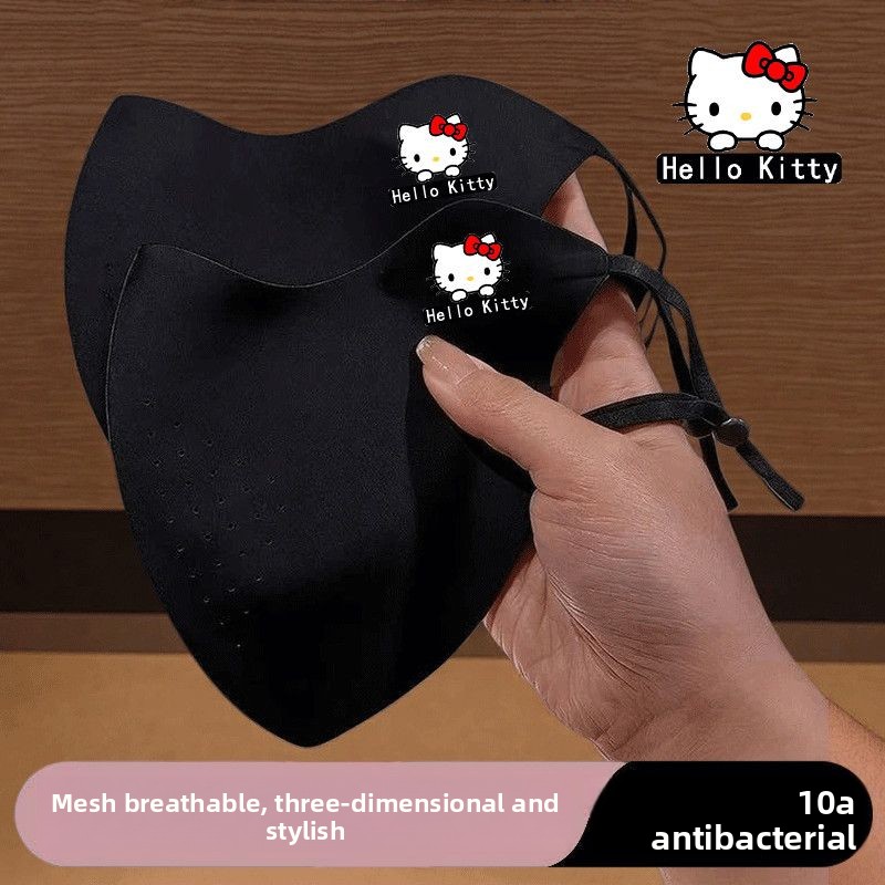 かわいいハローキティプリントフェイスマスク女性女の子用かわい - Cloth Face Mask Washable のレビューと価格