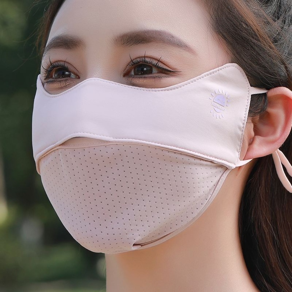 新しい通気性のあるアイスシルクマスク洗える防塵ライディングフ - Cloth Face Mask Washable のレビューと価格