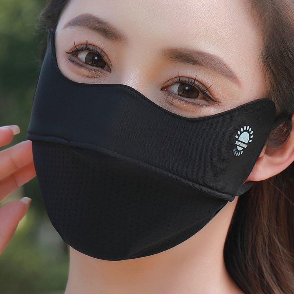 新しい通気性のあるアイスシルクマスク洗える防塵ライディングフ - Cloth Face Mask Washable のレビューと価格