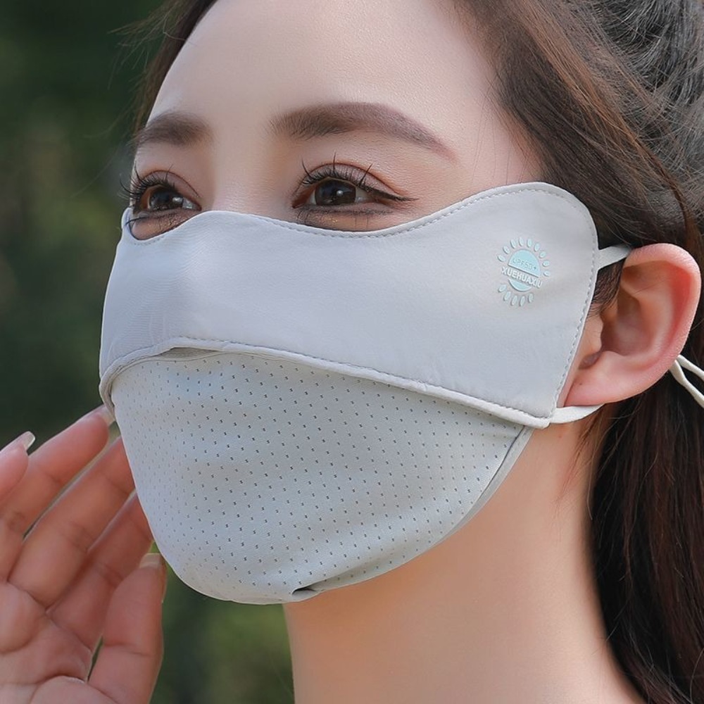 新しい通気性のあるアイスシルクマスク洗える防塵ライディングフ - Cloth Face Mask Washable のレビューと価格