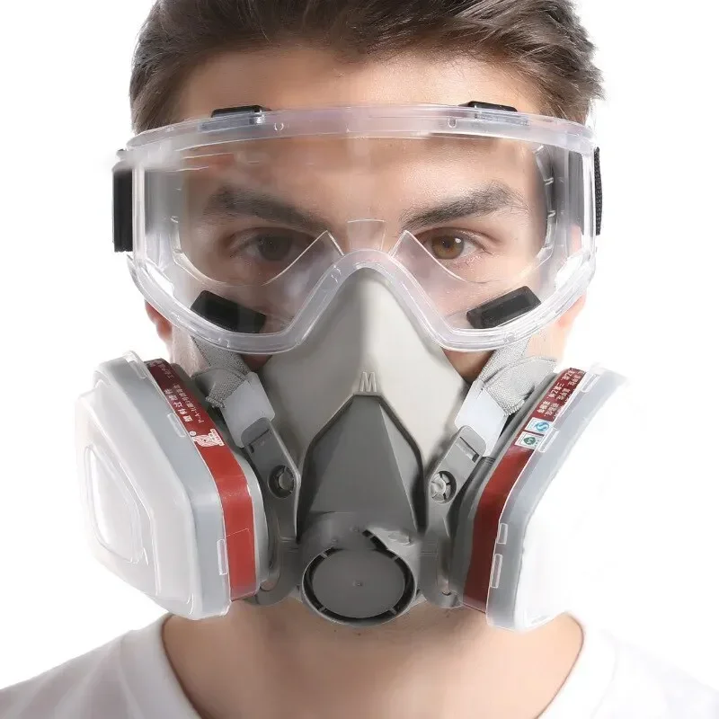 綿フィルター付きの再利用可能なハーフフェイスマスク,レスピレ - Dust Mask Construction のレビューと価格