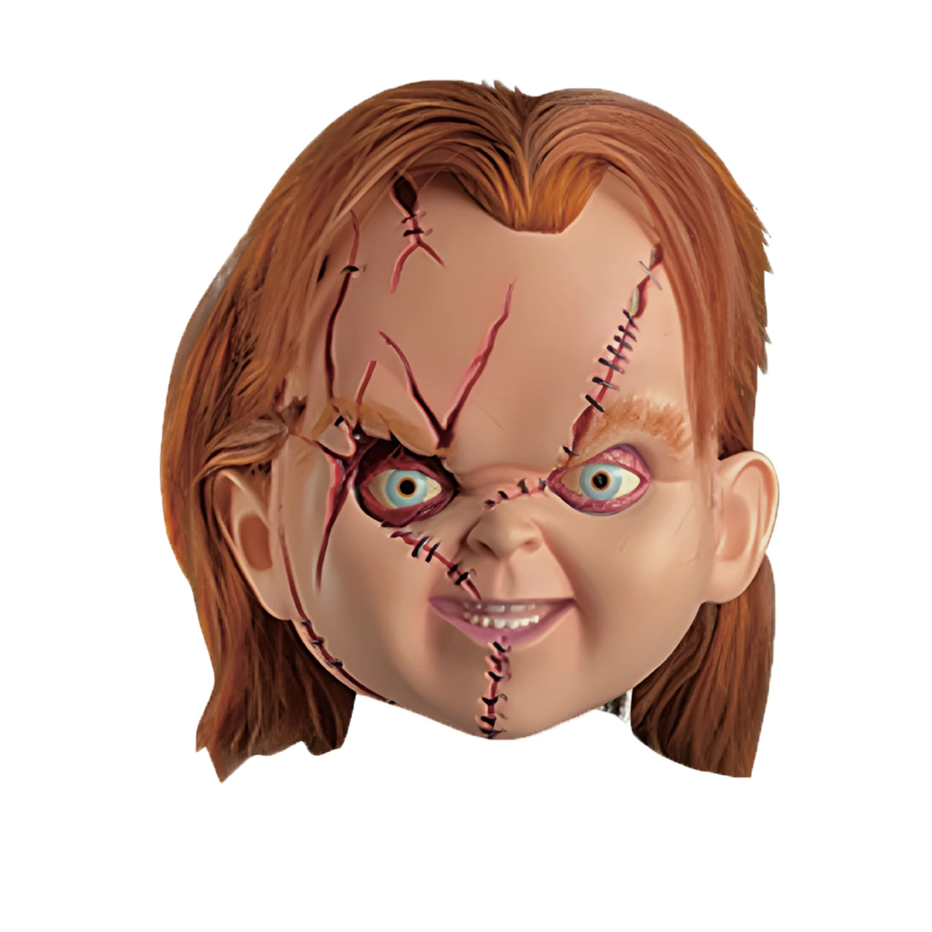 2025アニメ怖い子はプレイチャッキーコスプレ衣装 Cos  - Kids Face Mask のレビューと価格