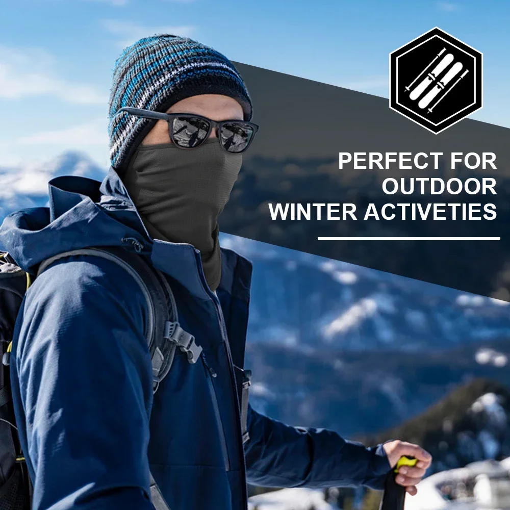 冬暖かいバンダナハーフフェイスマスクハングイヤーネックウォー - Respirator Half Face のレビューと価格