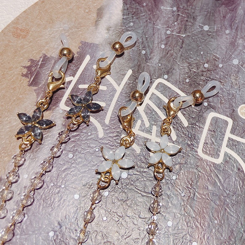 合金ストラップ眼鏡ホルダーメガネチェーンアウトドアファッショ - Mask Chain Holder のレビューと価格