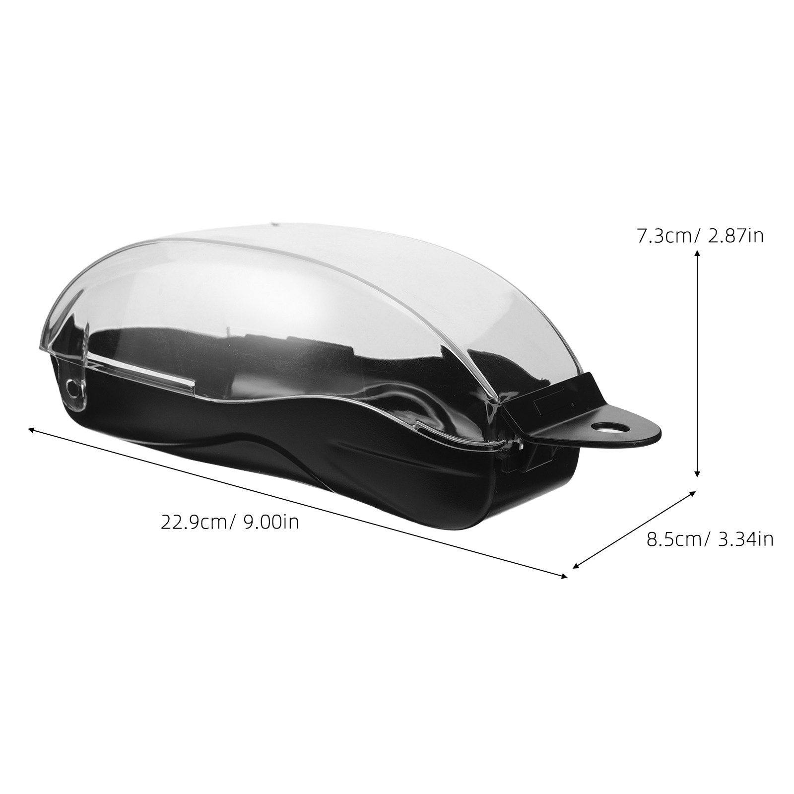 透明な蓋付きのスイムゴーグルケース。保護用の硬質シェルで、シ - Mask Case Hard Shell のレビューと価格