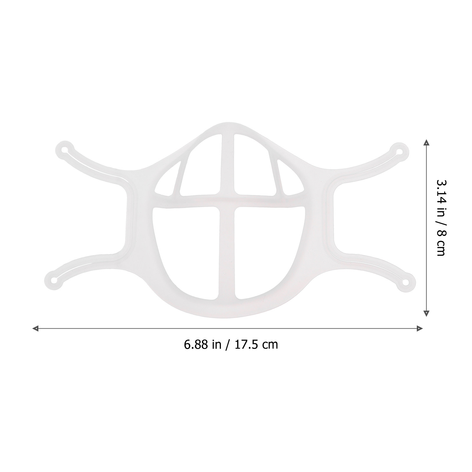5個入りマスクブラケット シリコン製 3Dインナーサポート  - Silicone Mask Bracket のレビューと価格