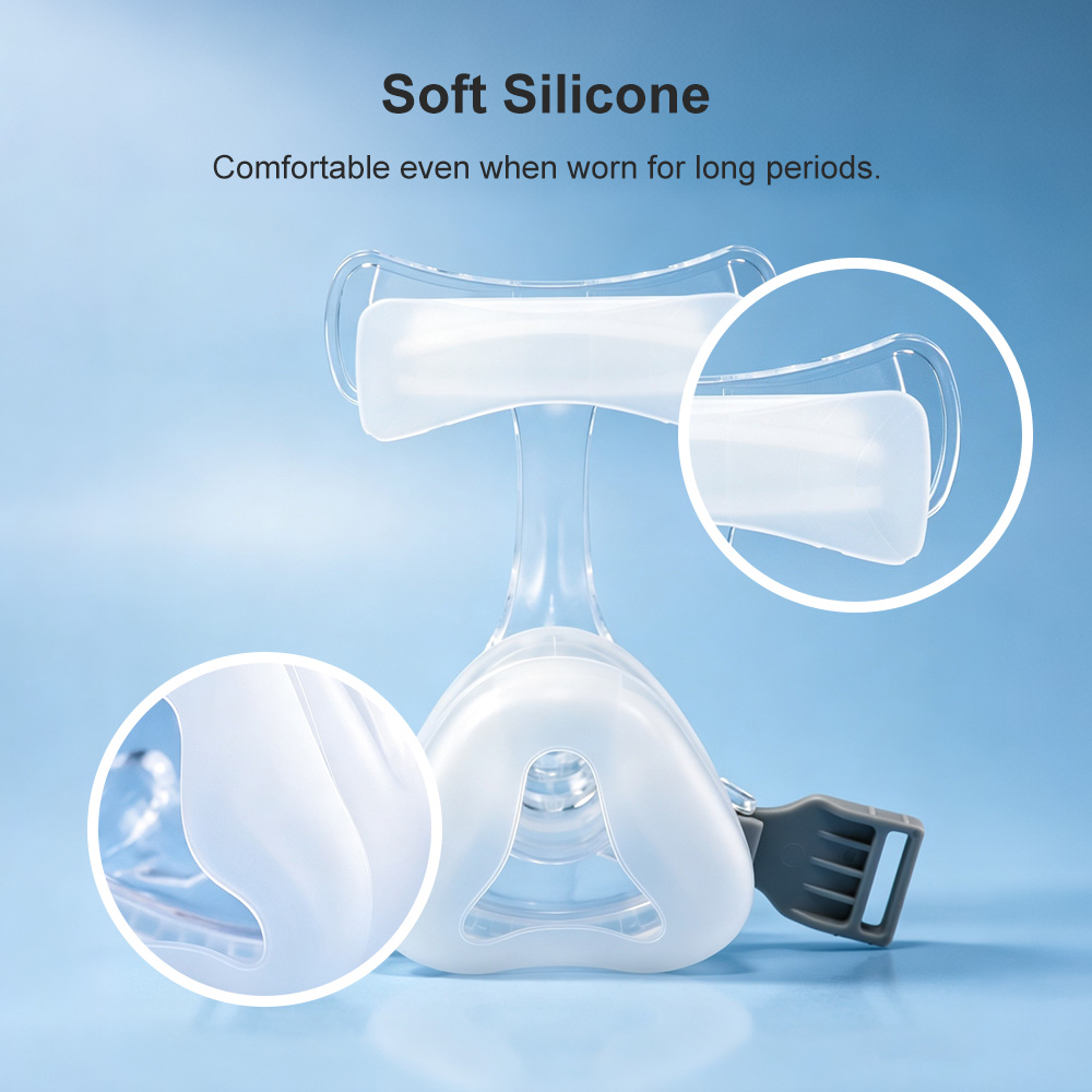 コンフォートCPAP鼻マスク ソフトリキッドシリコンパッド  - Silicone Mask Bracket のレビューと価格