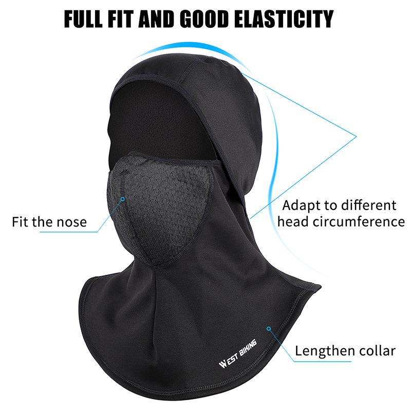 WEST BIKING 冬用バラクラバ サイクリングマスク  - Anti Pollution Mask のレビューと価格