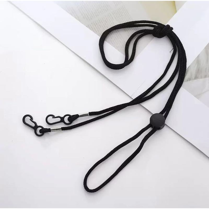 長さ調節可能な紛失防止メガネチェーン、多機能防風ネックストラ - Mask Lanyard Adjustable のレビューと価格