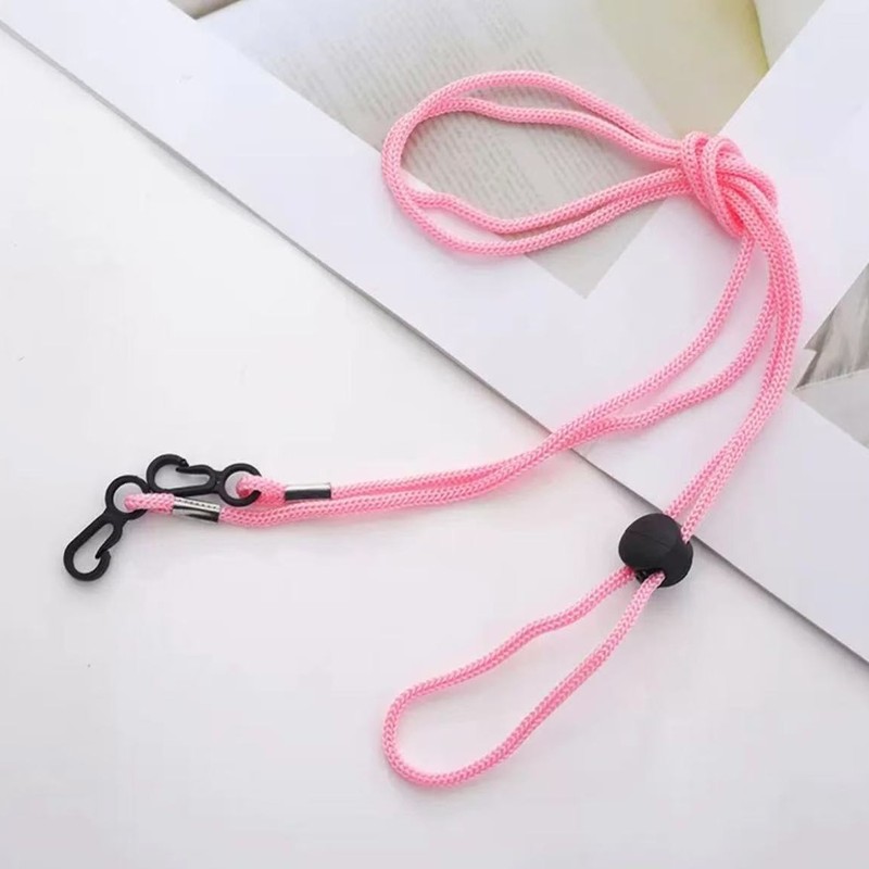 長さ調節可能な紛失防止メガネチェーン、多機能防風ネックストラ - Mask Lanyard Adjustable のレビューと価格